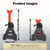 Durable 2pcs Adjustable Jack Stands