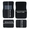 4pcs Car Floor Mat Set