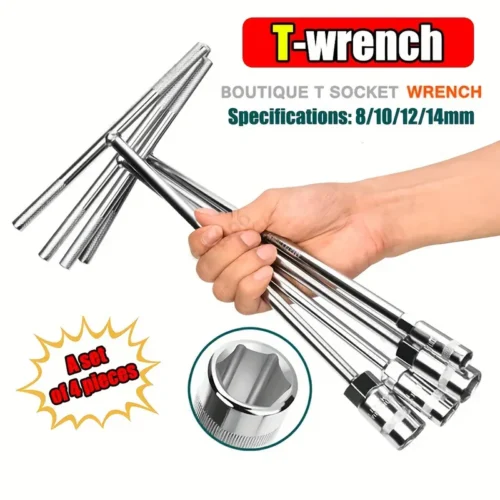 T-Handle Metric Socket Wrench Set