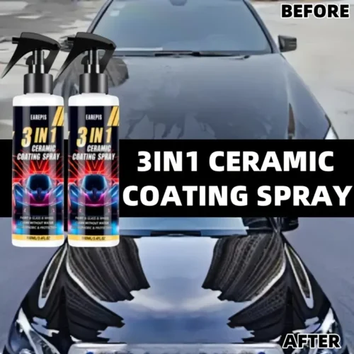 Two-Pack 3-in-1 Car Protection Coating Agent