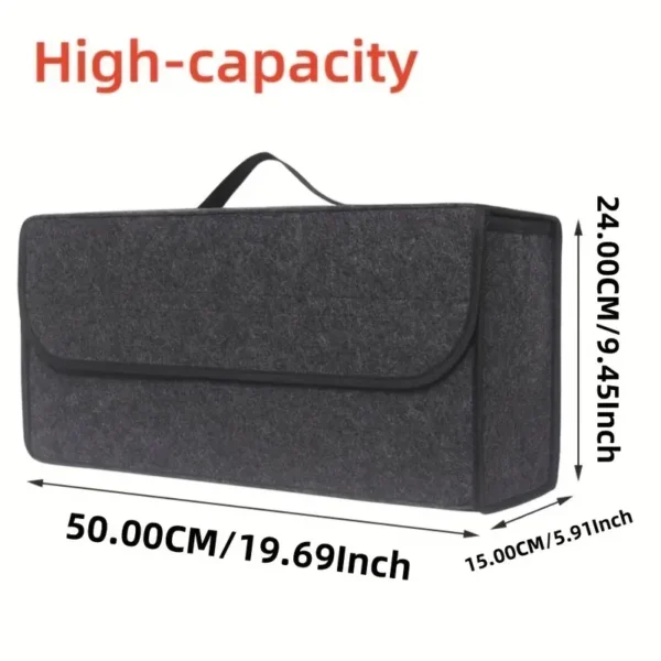 4e785e52ff19b02b4ea5e22d1a6d4071 Car Boot Felt Cloth Folding Storage Box