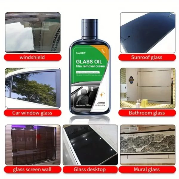 Windshield Cleaning & Oil Film Remover
