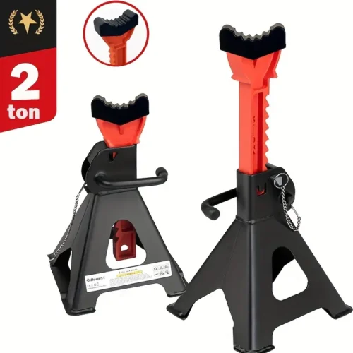 9586867d-e12a-478e-a429-091e8e840ad9 Durable 2pcs Adjustable Jack Stands
