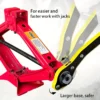 Steel Scissor Jack - 2 Tons Capacity
