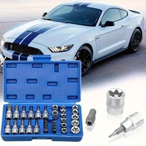 34pcs E-Type Socket Head Set